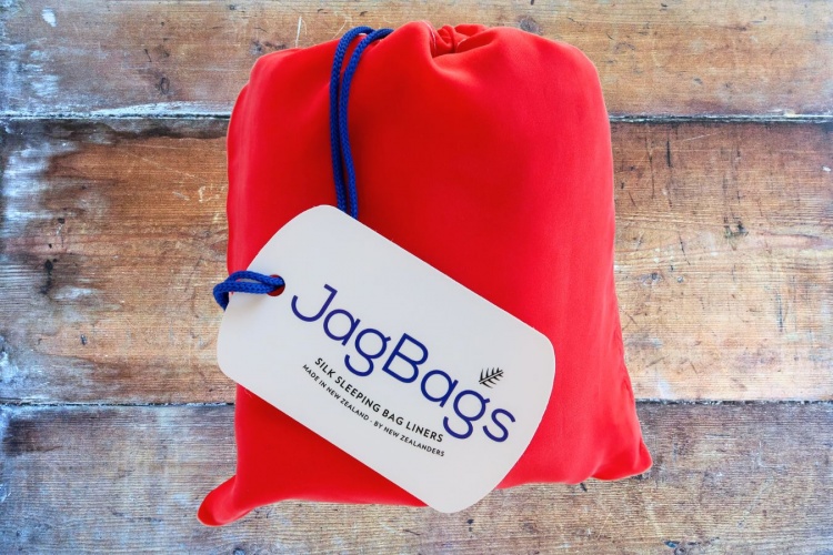 JagBag Standard Silk Sleeping Bag Liner - Light Red - SPECIAL OFFER